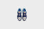 Air Jordan 1 Low (GS) (Sail/Blue Void-Blue Chill)