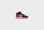 Air Jordan 1 Mid SE (GS) (Black/Varsity Red-White)