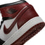 Air Jordan 1 Mid SE (GS) (White/Dark Pony-Black)