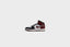 Air Jordan 1 Mid SE (GS) (White/Dark Pony-Black)