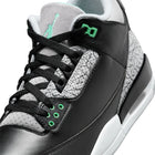 Air Jordan 3 Retro (Black/Green Glow-Wolf Grey)