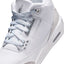 Air Jordan 3 Retro (GS) (White/Metallic Silver-White)