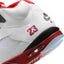 Air Jordan 5 Retro OG (White/Fire Red-Black)
