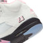 Air Jordan 5 Retro OG (White/Med Soft Pink-Black)