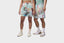 Air Jordan Essentials Printed Mesh Shorts (Sail/Glacier Blue)
