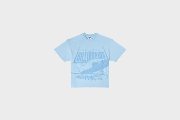 BBC - Crawler S/S Knit Cropped Tee (Crystal Blue)