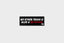 HUF x Toyota TRD Bumper Sticker (Black)