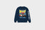 HUF x Toyota TRD Pit Crew Crewneck (Navy)