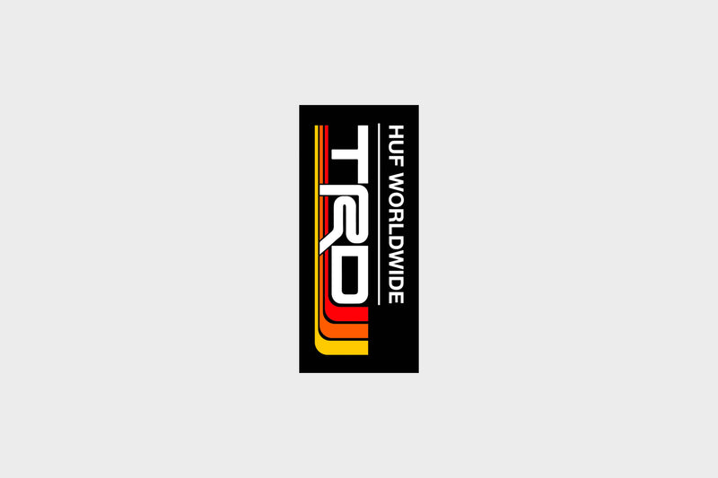 Huf x Toyota TRD Logo Crew Socks (Black)