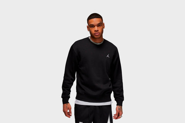 Jordan Essentials Fleece Crewneck Sweatshirt (Black)