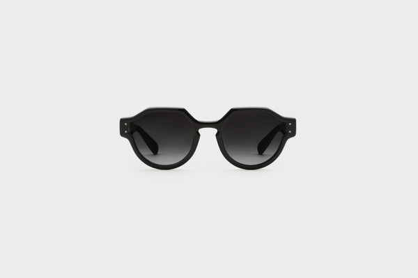 KREWE Astor Sunglasses (Black + Shadow)