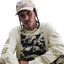 Nike ACG L/S Lava Flow T-Shirt (Cream/Black)