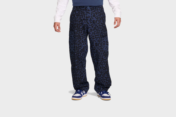 Nike SB Kearny Men's Allover Print Cargo Pants (Midnight Navy)
