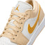 WMNS Air Jordan 1 Low (Sail/Yellow Ochre-Pale Vanilla)