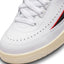 WMNS Air Jordan 2 Retro Low (White/University Red-Black)