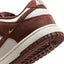 WMNS Nike Dunk Low (Sail/Red Sepia-Metallic Gold)