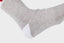 Arkansocks - Tailgater (Ash Heather/Red)