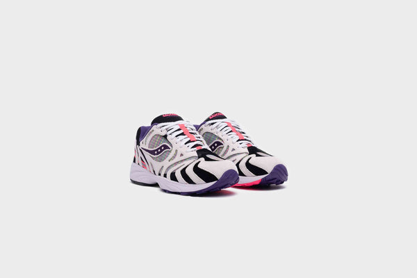 Saucony 2025 azura wht/blk/red