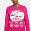 Nike Sportswear Long Sleeve Top (Fireberry)