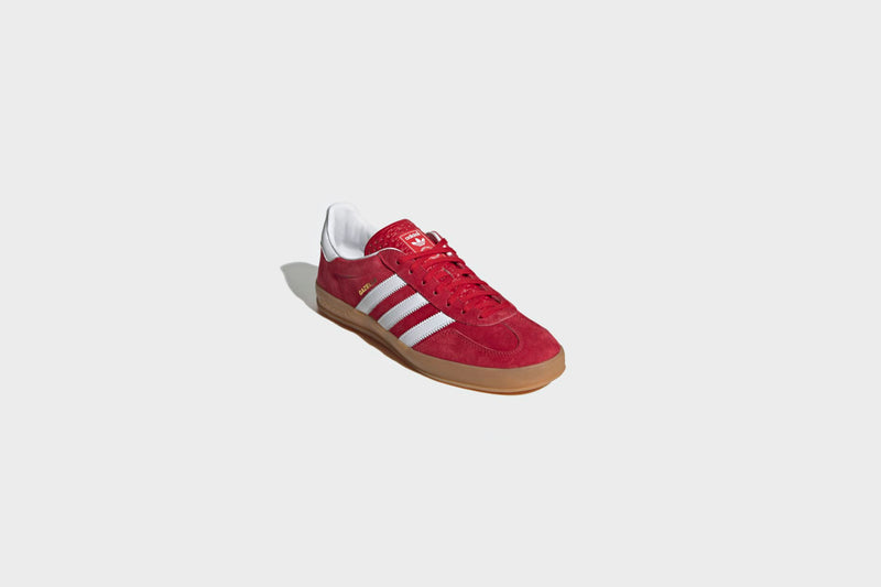 Adidas Gazelle Indoor Scarlet/Cloud White Sneakers - Farfetch