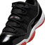 Air Jordan 11 Retro Low (Black/Varsity Red-White)