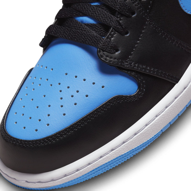 Air Jordan 1 Low (Black/Black-University Blue)