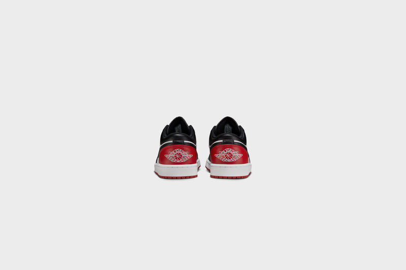 Air Jordan 1 Low (White/Black-Varsity Red-White)