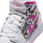 Air Jordan 1 Mid BG (Off White/Fire Pink)