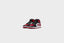 Air Jordan 1 Mid SE (GS) (Black/Varsity Red-White)