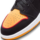 Air Jordan 1 Mid SE (GS) (Black/Vivid Orange)
