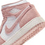 Air Jordan 1 Mid SE (GS) (White/Legend Pink Sail)