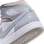 Air Jordan 1 Mid SE (White/Cool Grey-Medium Grey)