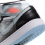 Air Jordan 1 Mid SS (GS) (Black/Ice Blue-Total Crimson)