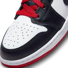 Air Jordan 1 Mid (GS) (White/Gym Red-Black)