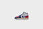 Air Jordan 1 Mid (White/Deep Royal Blue)