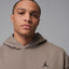 Air Jordan Brooklyn Fleece Oversized Pullover Hoodie (Olive Grey/Black)