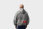 Air Jordan Brooklyn Oversized Graphic Fleece Pullover Hoodie (Particle Grey)