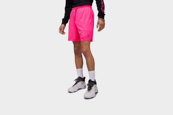 jordan men jordan dri fit sport diamond shorts black hyper pink