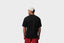 Air Jordan Stitched Pocket T-Shirt (Black/Gym Red)