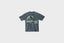 Anti Social Social Club Tonkatsu The Great Wave T-Shirt (Indigo)