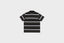 Born x Raised Charlie Brown Polo Shirt S/S (Black/Gold/Cream)