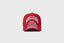 Born x Raised Paranoia Crest Snapback (Cardinal)