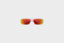 CLBN x Crap Eyewear The Kiki’z by Aminé Jellyfish Clear (Reflective Red Nylon)