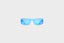 CLBN x Crap Eyewear “The Kiki’z by Aminé Glacier Blue (Blue Mirror Nylon)