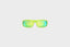 CLBN x Crap Eyewear “The Kiki’z by Aminé Iguana Green (Lime Green Mirror Nylon)