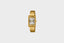 Casio Rectangular Face Gold Ion Watch LTP1234PGC-7 (Gold)