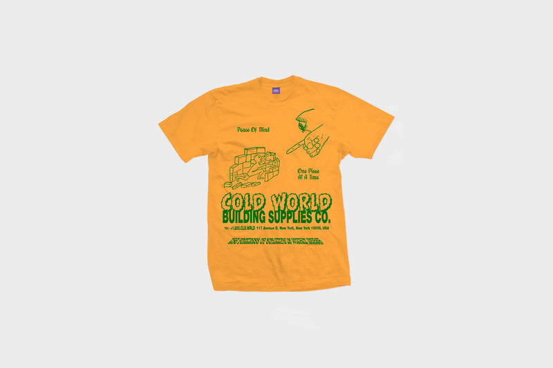 Cold World - Peace of Mind S/S Tee (Citrus)
