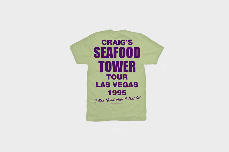 Cold World - Seafood Tower S/S T-Shirt (Celadon)