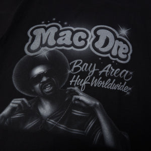 HUF x Mac Dre Airbrush S/S T-Shirt (Black)