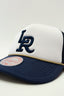 RCK x Mitchell & Ness LR Trucker (Navy Blue/White)